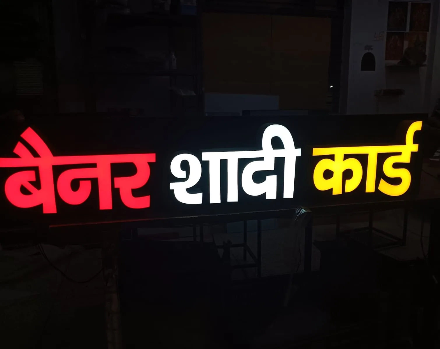 Acrylic LED Sign Board