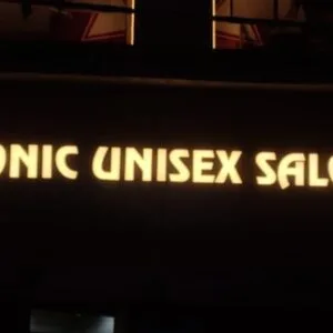 Iconic Unisex Salon New Acrylic Letter