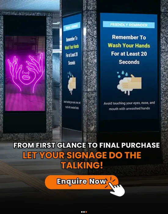 Slim Signage Slider