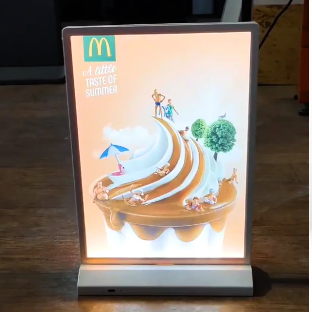 Tabletop Digital Signage