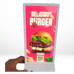 Menu Tabletop Sign