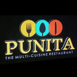 3D Restaurant Acrylic LED Sign Board