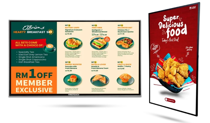 digital menu board 01 digital menu board services