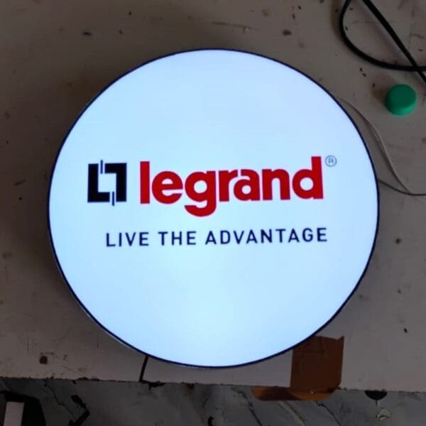 Round Light Box Store