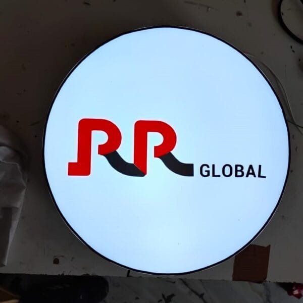 Round Light Box Store