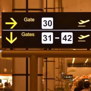 Airport Sign boards
