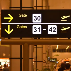 Airport Sign boards