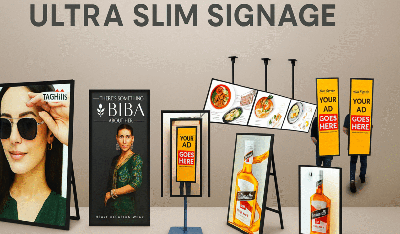 Buy Best Ultra Slim Signage here Buy Best Ultra Slim Signage here