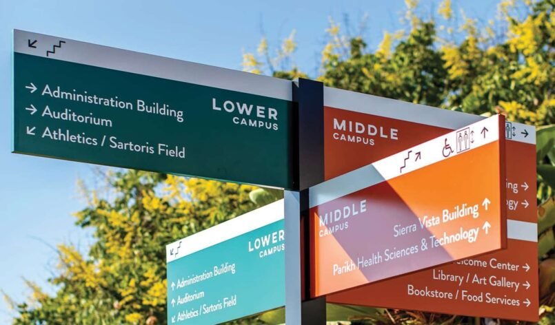 directional signage directional signage