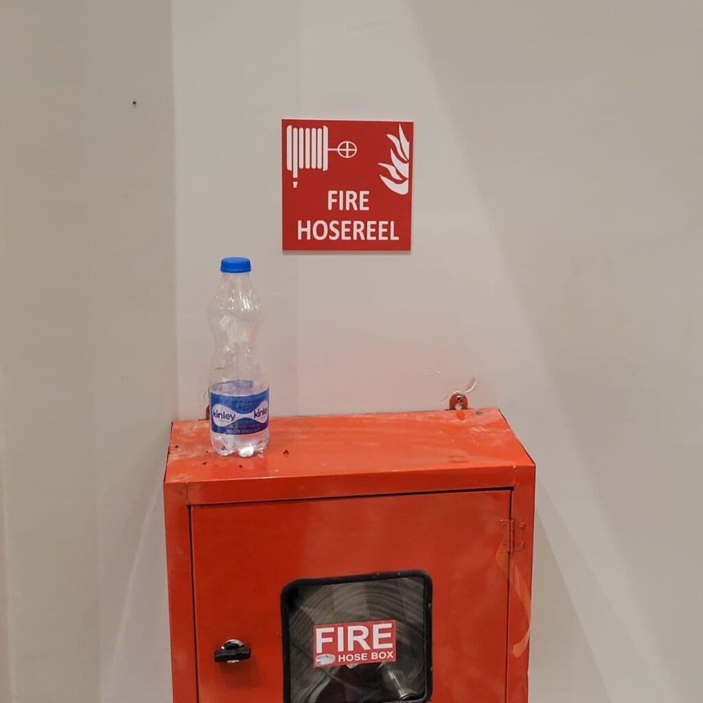 fir horsereel name plate sign