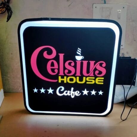 Sign Board Lollipop Flange 01