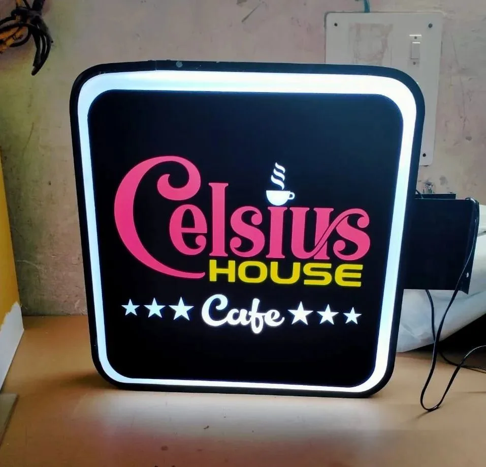 Sign Board Lollipop Flange 01