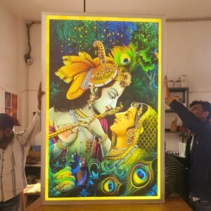 Radhe Krishna LED Clipon board