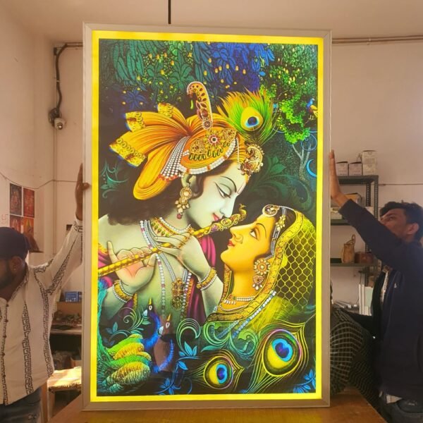 Radhe Krishna LED Clipon board