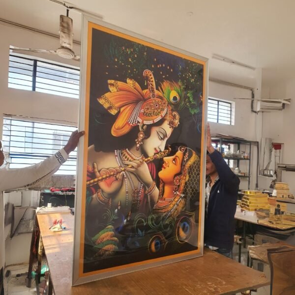 Radhe Krishna Clip on board