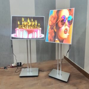 A2 Ultra Slim Signage with Stand