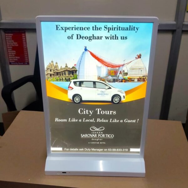 A5 Table Top LED Advertising Display