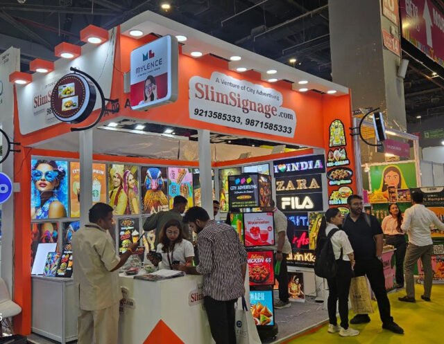 Slim Signage participated in Gifts World Expo 2025 delhi