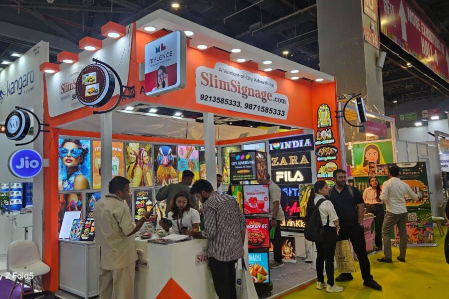Slim Signage participated in Gifts World Expo 2025 delhi