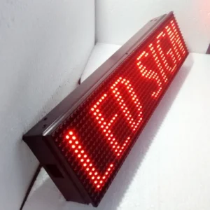 P10 Red Color LED Running Display Board