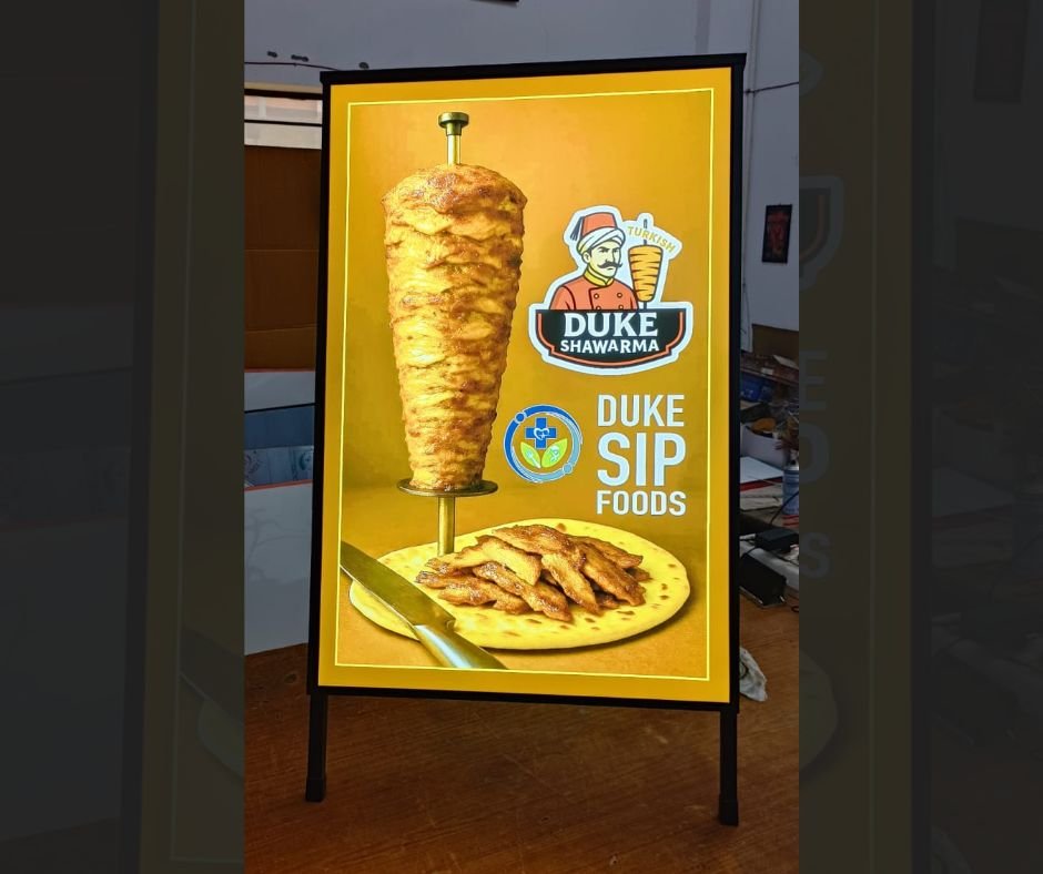 A Shape Slim SIgnage